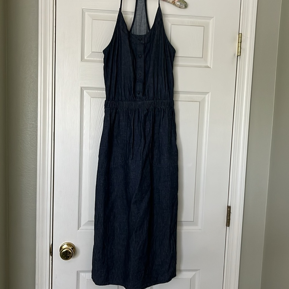 Prana Sky Haven Midi Dress denim - Picture 7 of 8